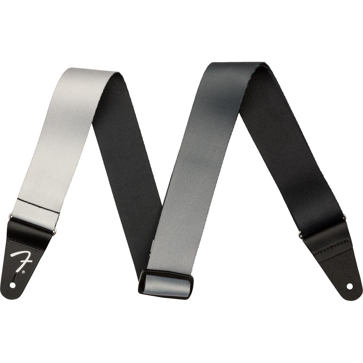 Fender 0990637224 Ombr? Guitar Strap, 2in, Silver Smoke