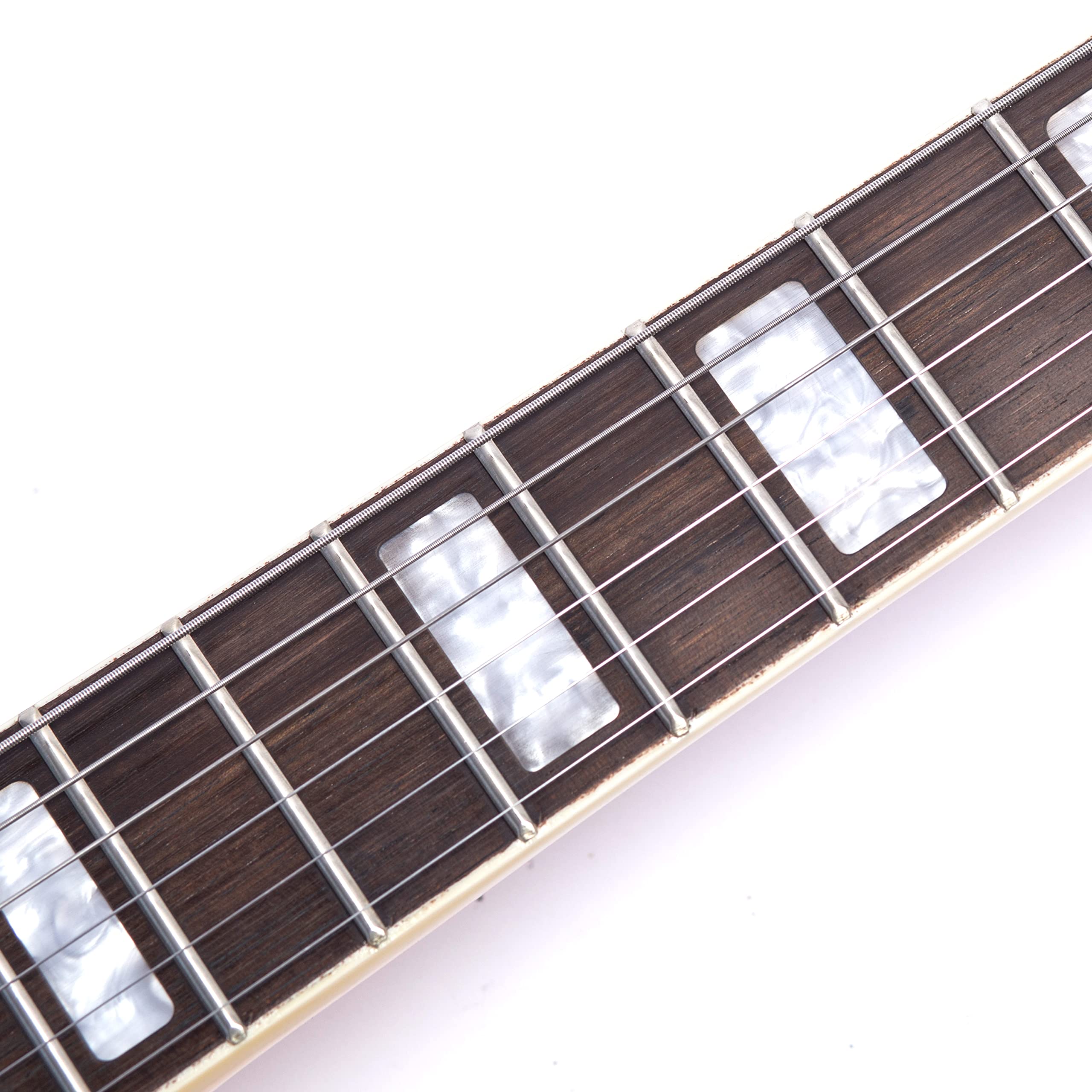 GROTE Jazz Electric Guitar Hollow Body Chrome Hardware (Natural)