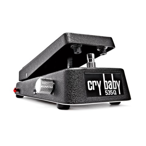 JIM DUNLOP 535Q Multi-Wah Guitar Effects Pedal, Adjustable Boost, 6 Wah Ranges, Model 11537002001