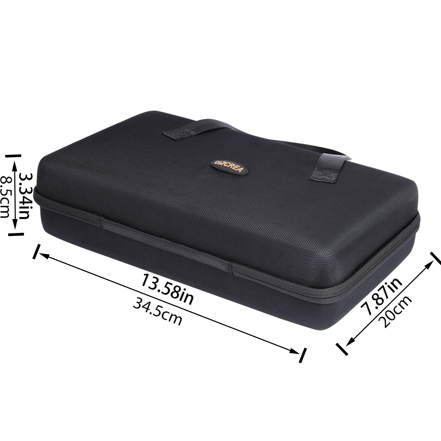 co2CREA Hard Case for Zoom H6studio 8-Track 32-Bit Float Handy Recorder