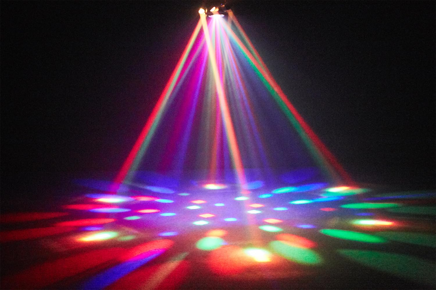 Moving Head DJ Lights for Parties, Disco Lights with Remote Control, RGBW LED DJ Stage Lighting Sound Activated DMX 512 Control for Disco Club Wedding Party, Bar, Graduation Party