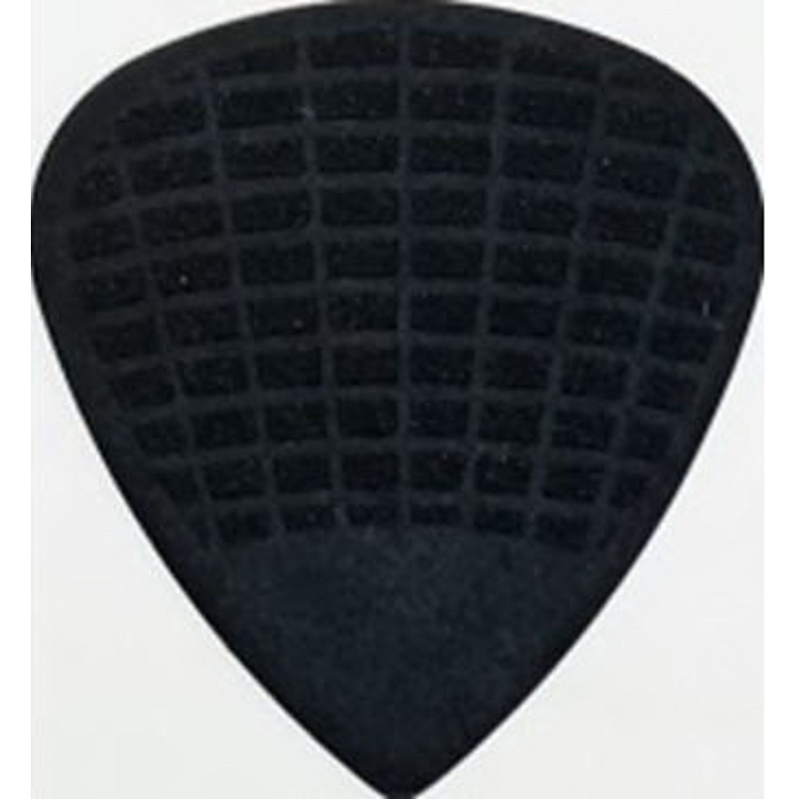 Ibanez PPA16XSGBK Grip Wizard Series, Sand Grip Picks 6 Pack 1.2mm, Black
