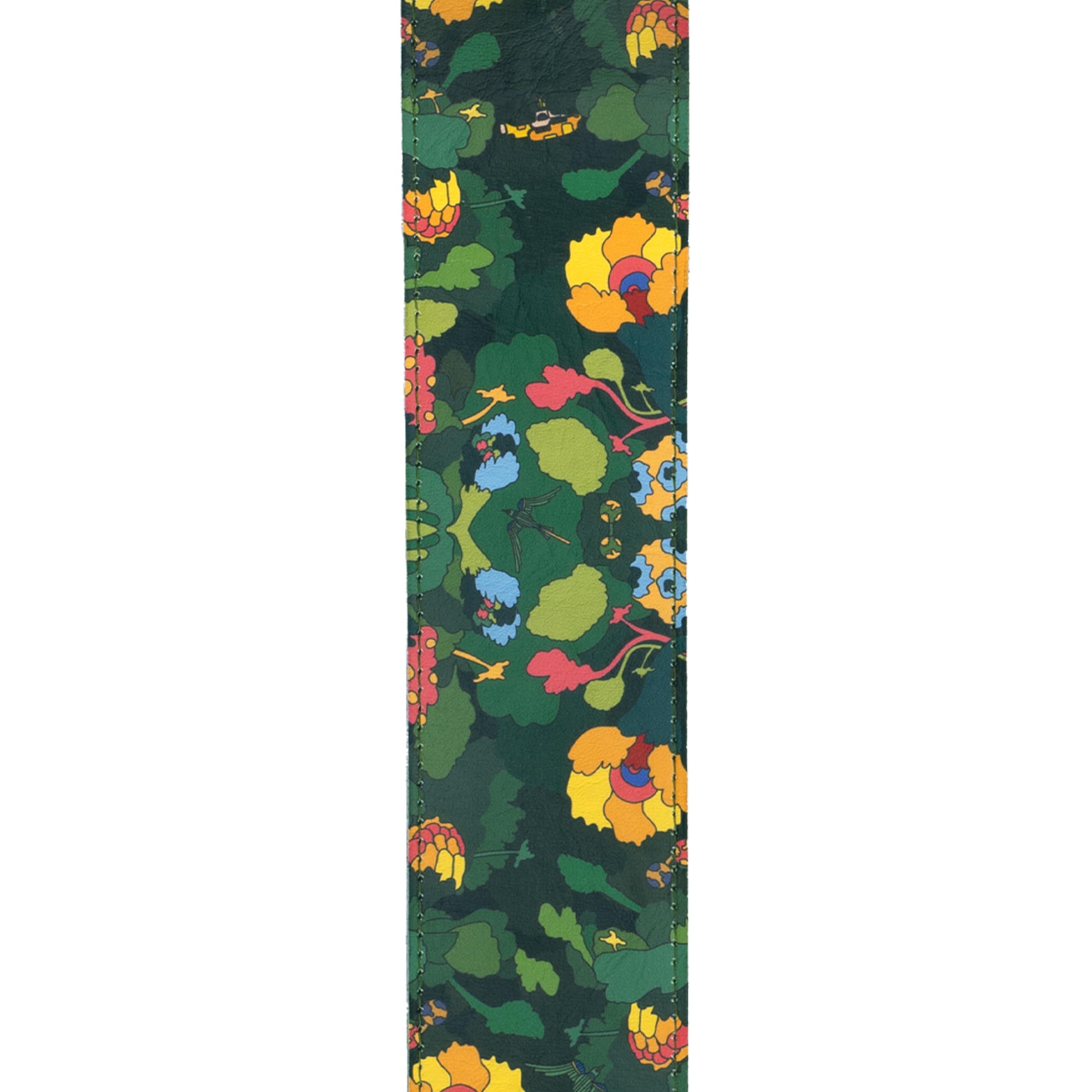 D’Addario Beatles Guitar Strap – Beatles Guitar Accessories – Vinyl – Yellow Submarine, Pepperland Woods