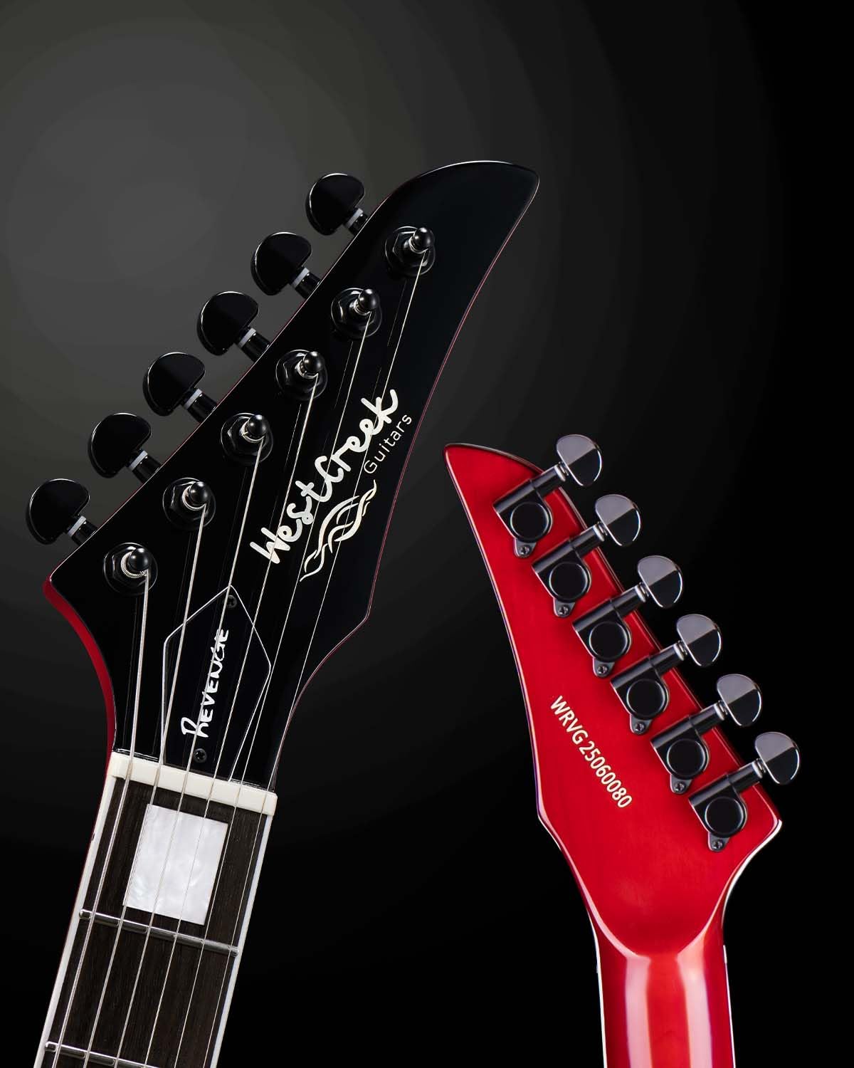 WestCreek Revenge Solid Body Electric Guitar, Heavy Metal Guitar