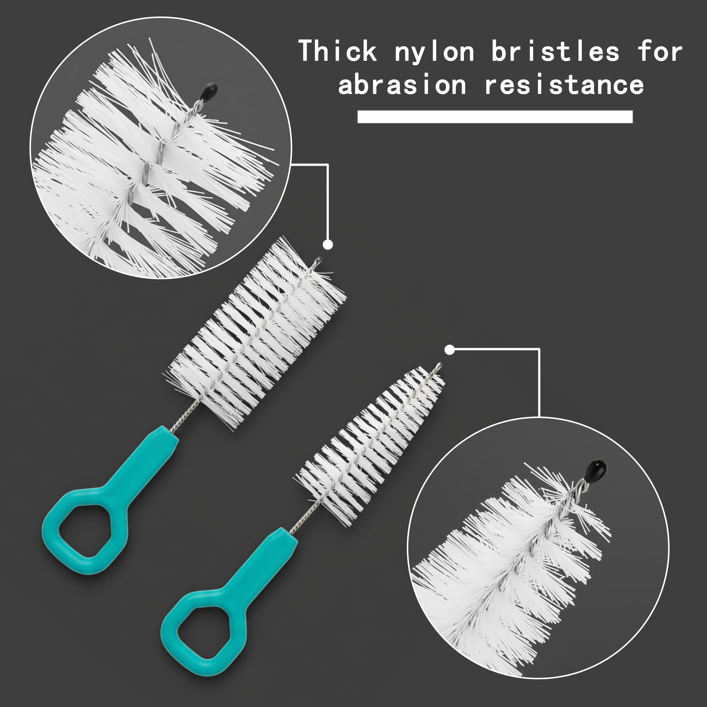 MoResolune Trumpet Cleaning Care Kit 3 Pcs Trombone Cleaning Kit