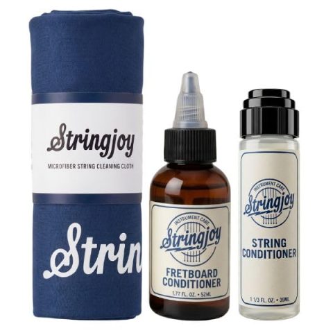 Stringjoy Refresh String & Fretboard Conditioner Kit – with Cleaning Cloth