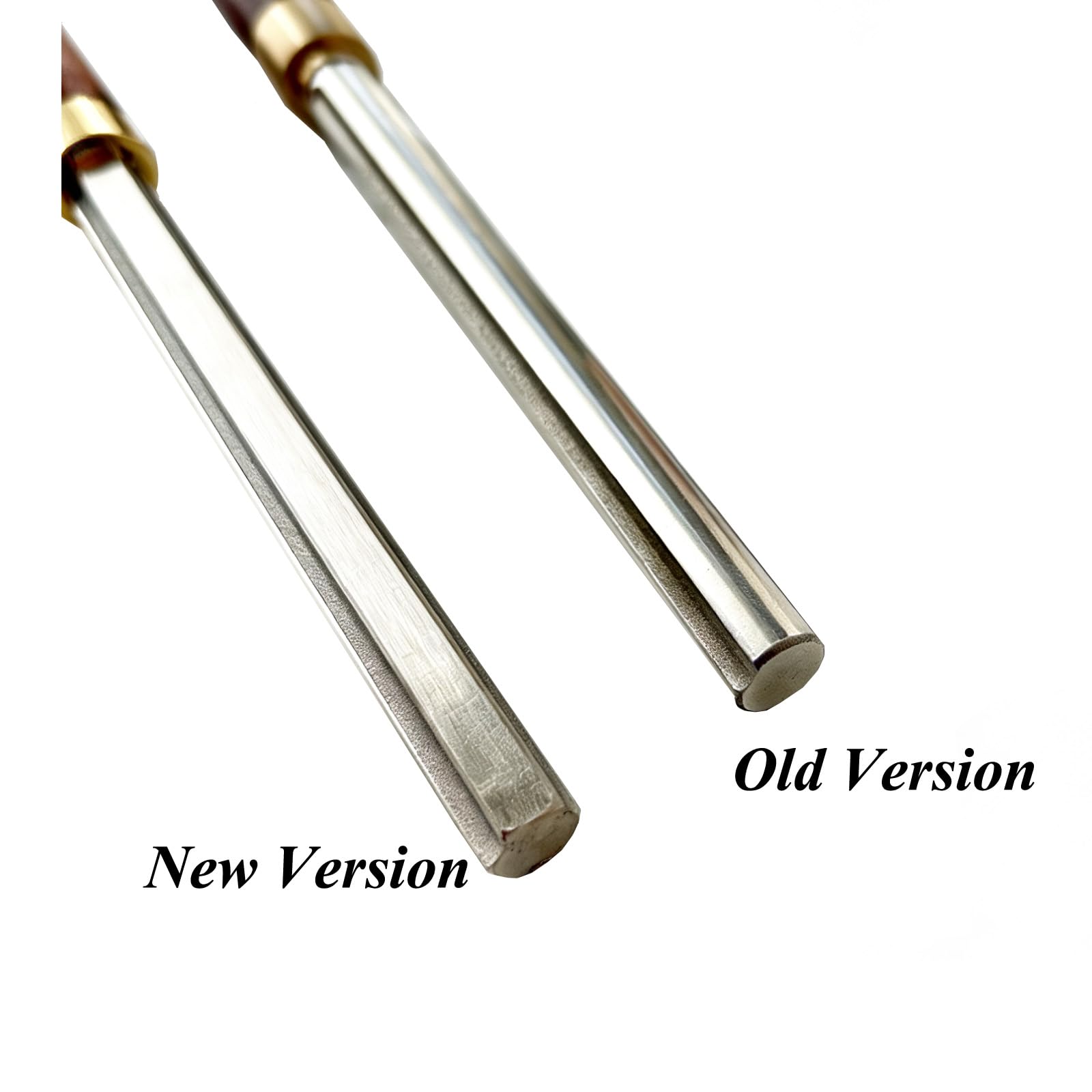 5th Generation Baroque Guitar Fret Crowing File with 3 Crowning Grooves, Guitar Fret Crown Dressing File & Luthier Tool for Repair Guitars, Ukuleles, Bass, Banjo