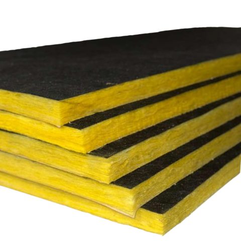 F&L R6 Fiberglass Board Acoustic Insulation Panels – 1″ to 2″ Thick, 24″x24″ and 24″x48″ – Thermal Soundproofing for Walls, Ceilings, Studios & HVAC Duct Applications (1-1/2in x 24in x 48in)