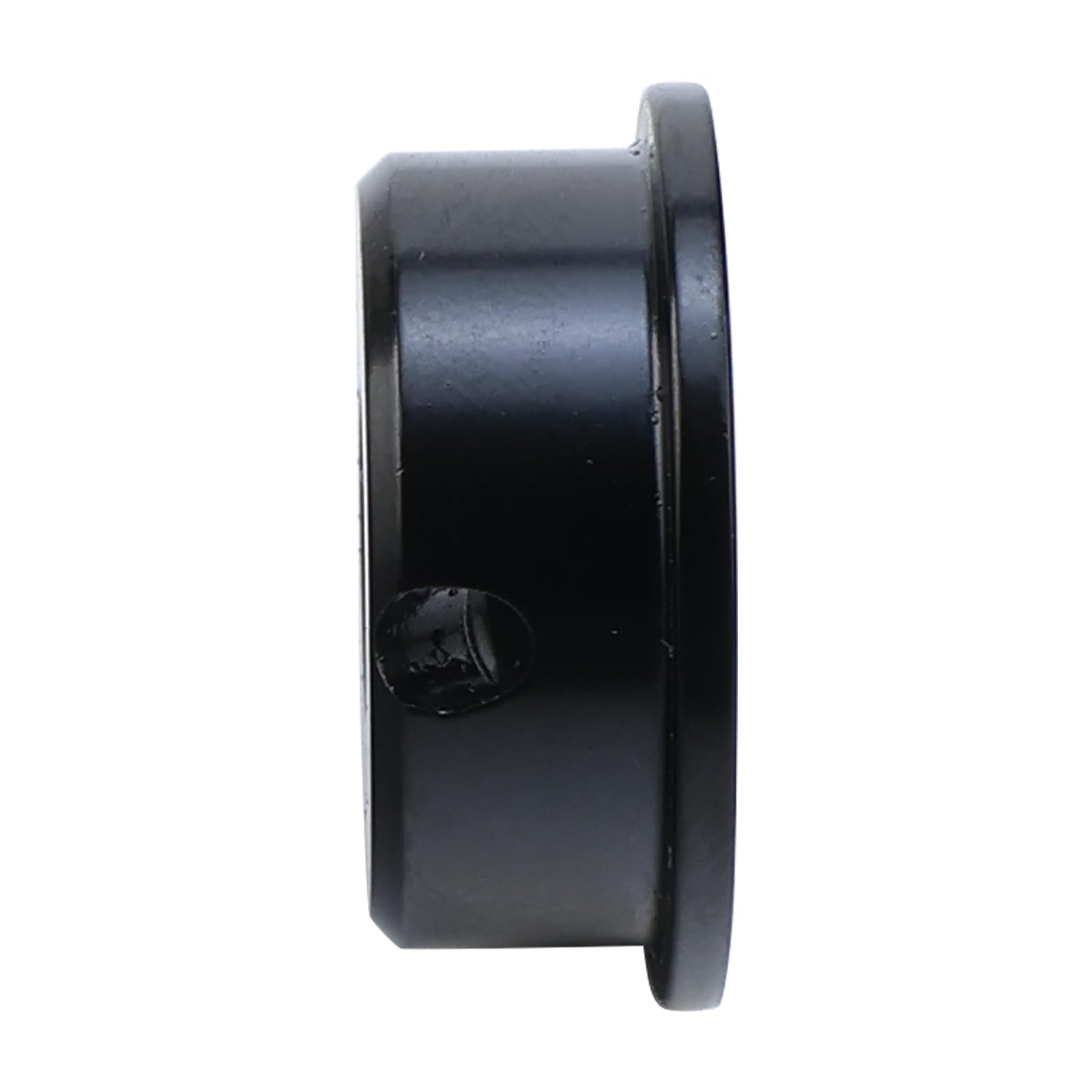 OVSAL Electric Guitar Jack Plate Zinc Alloy Metric Thread Input Jackplate Electrosocket Output Jack Plate Compatible with Fender Telecaster Tele Style Electric Guitar Replacement Parts Black