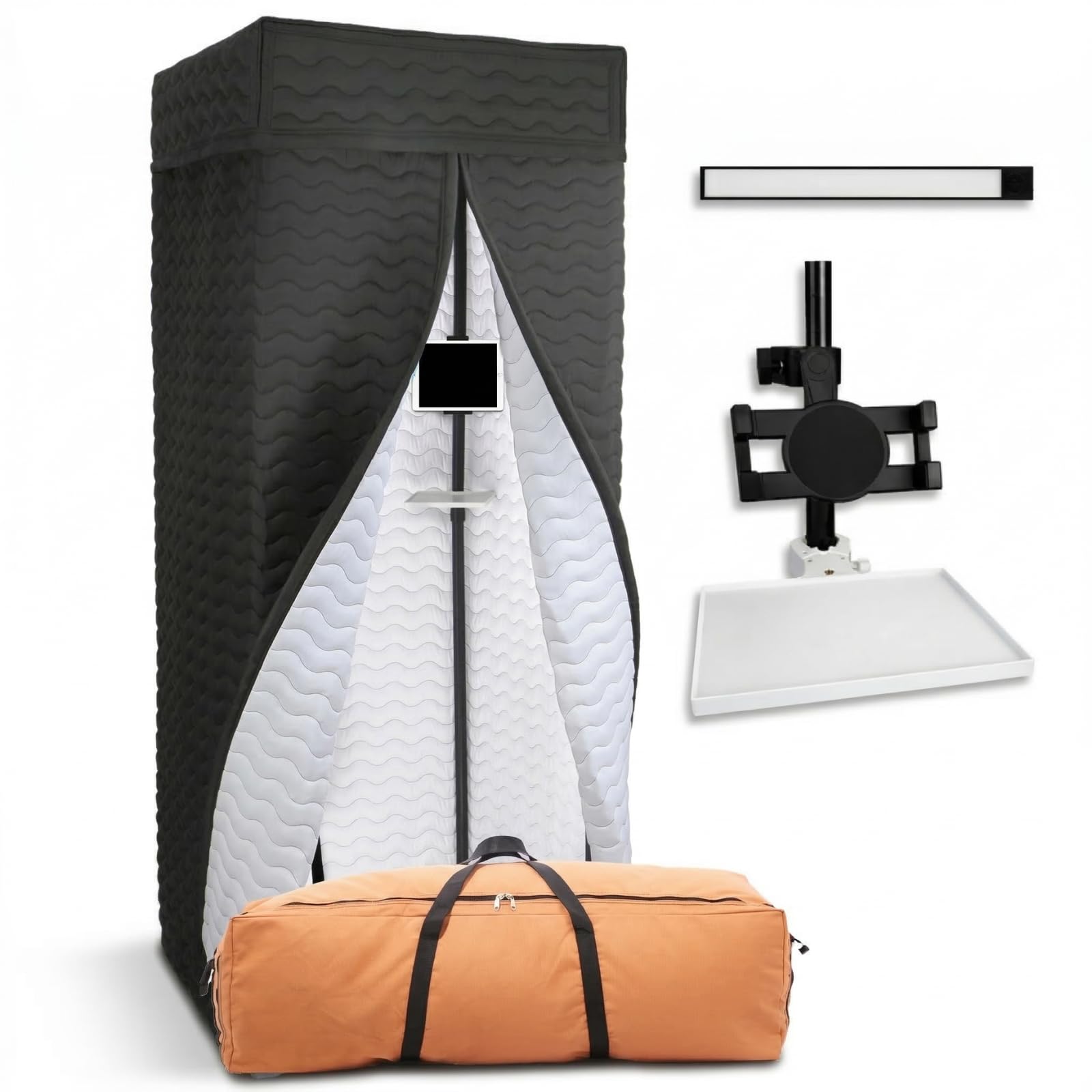 Voctent Portable Vocal Booth for Recording, Sound Booth for Home Studio