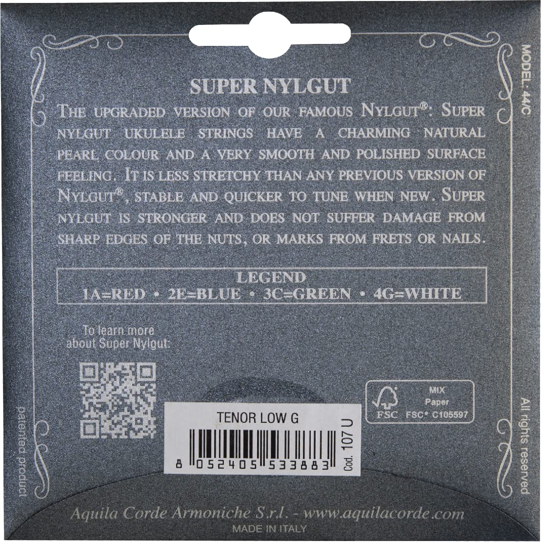 Aquila 107U Tenor Ukulele Strings Set