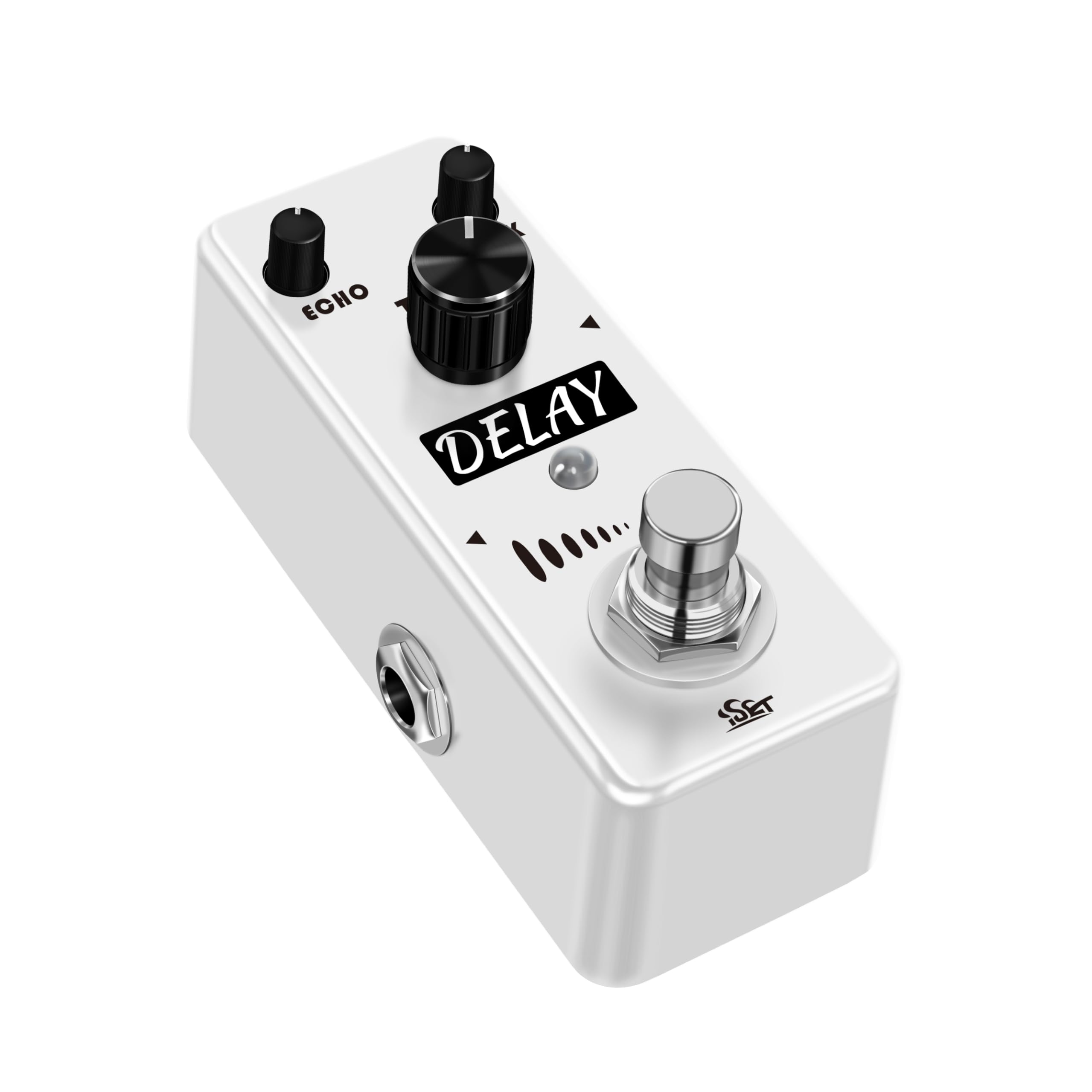 ISET Analog Delay Effect Pedal Guitar Pure Delay For Electric Guitar Bass True Bypass