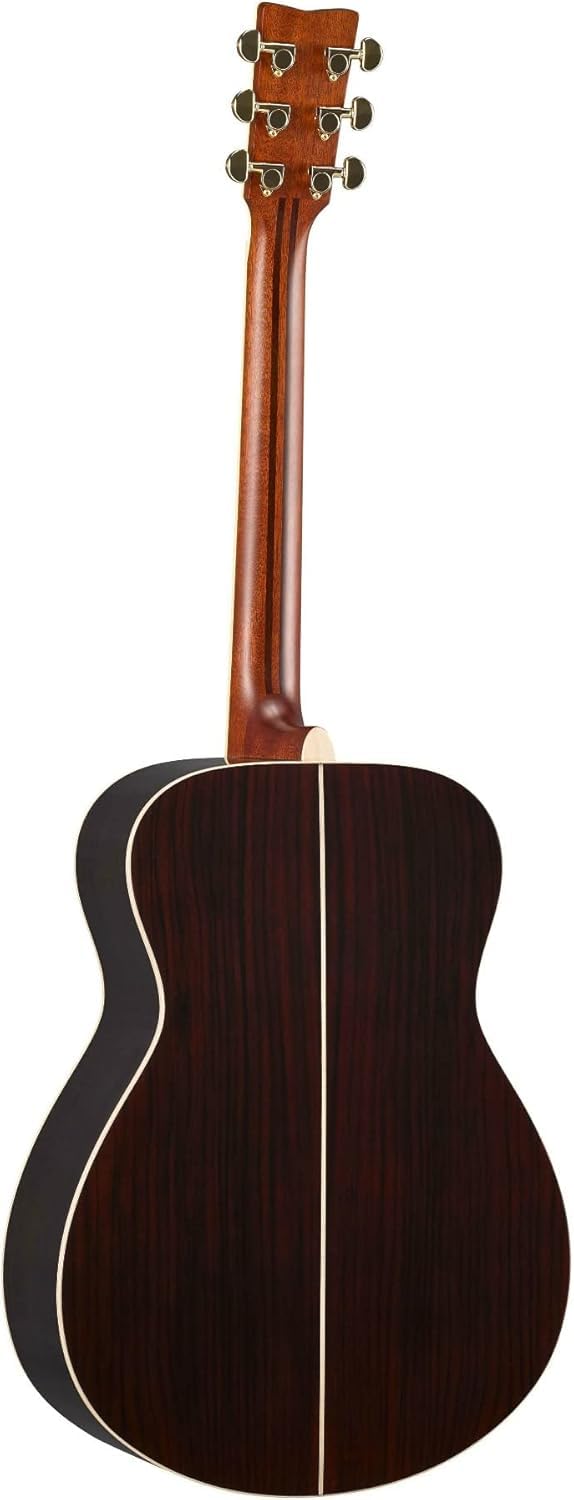 Yamaha LS-TA VT L-Series Transacoustic Guitar with Hard Gig Bag – Concert Size, Vintage Tint