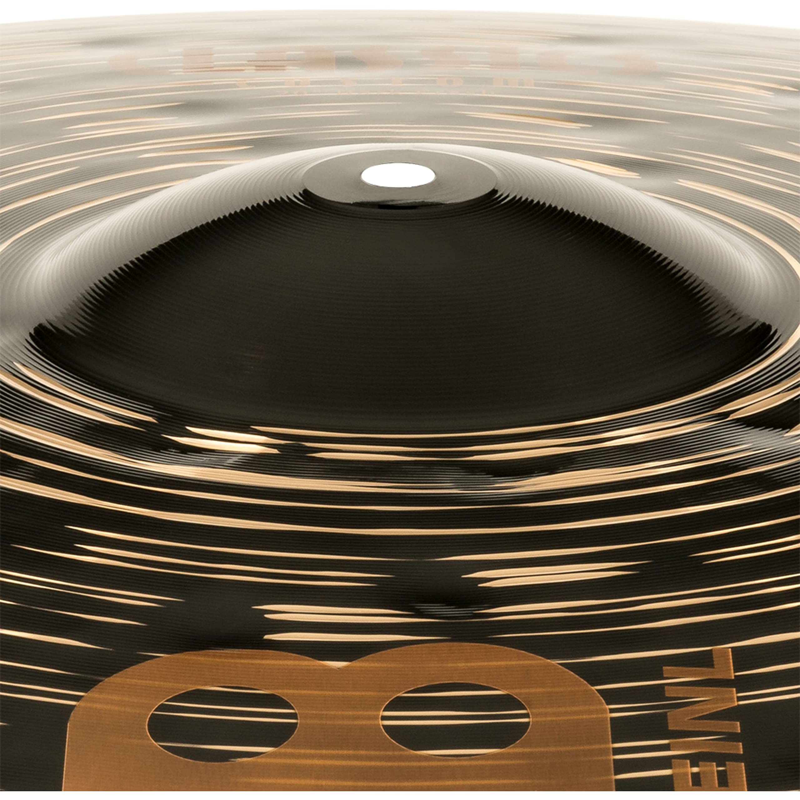 Meinl 20″ Crash Cymbal – Classics Custom Dark – Made in Germany, 2-YEAR WARRANTY (CC20DAC)