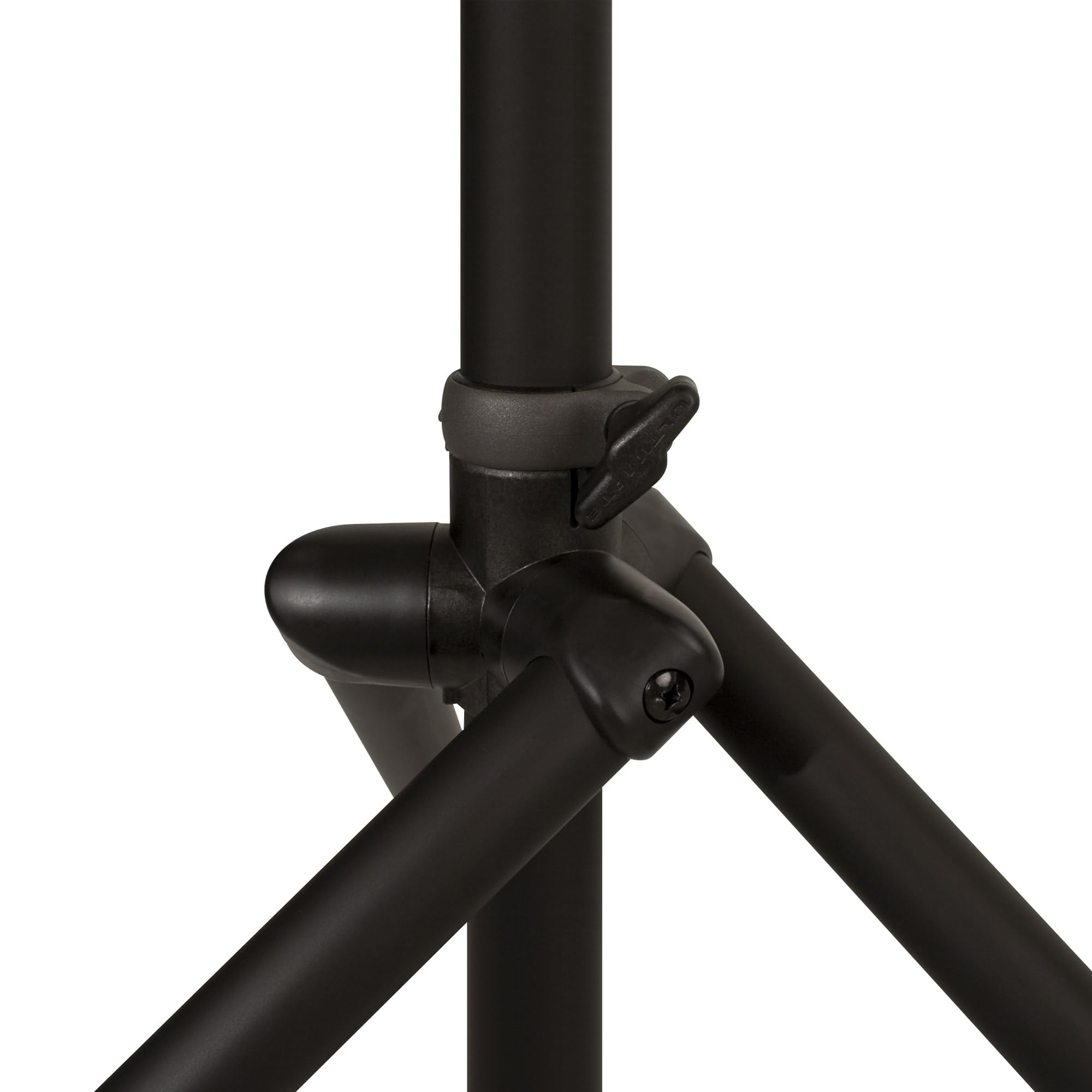 Ultimate Support TS-88B Original Series Aluminum Tripod Extra Tall Speaker Stand w/Integrated Speaker Adapter – Black