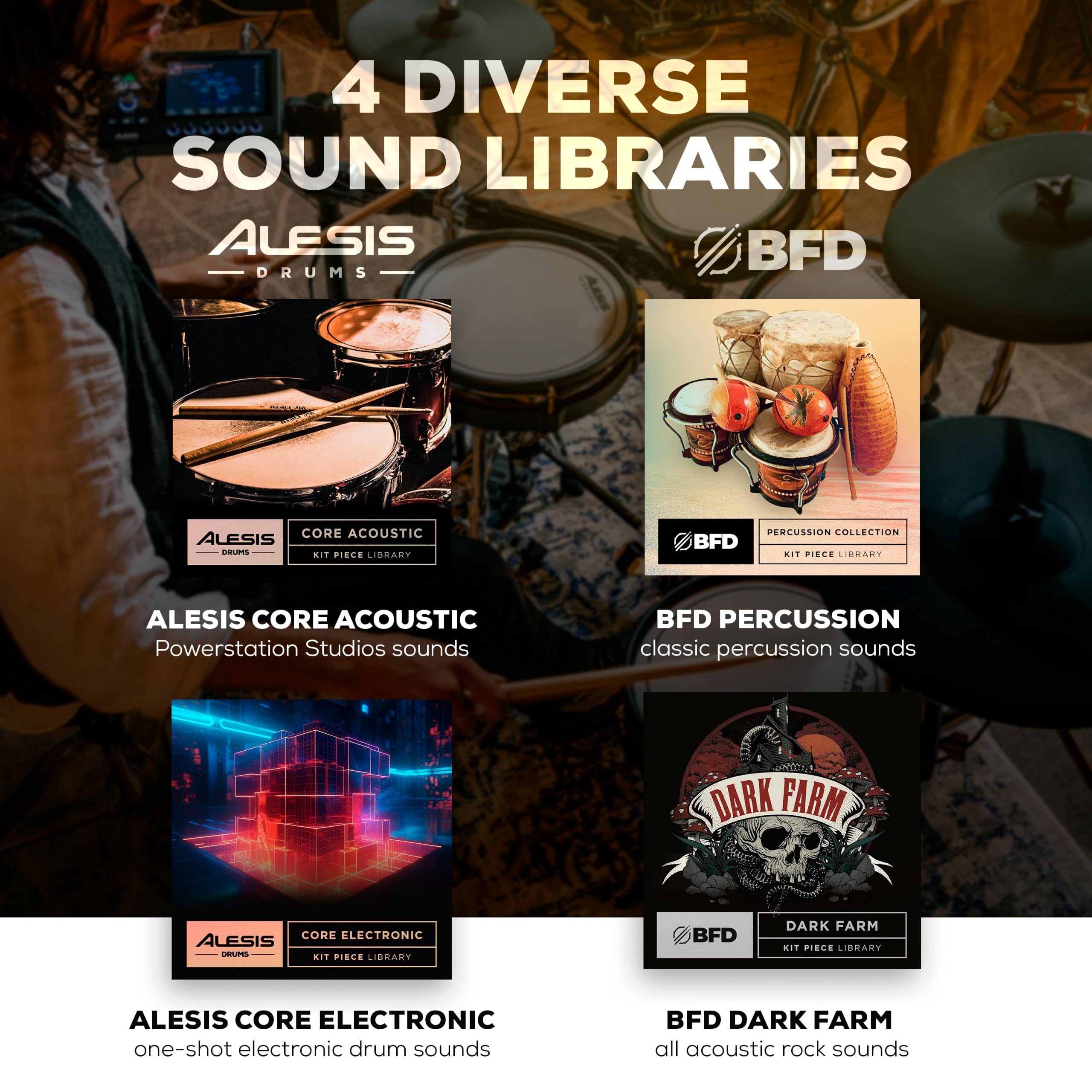Alesis Strata Core Electric Drum Set