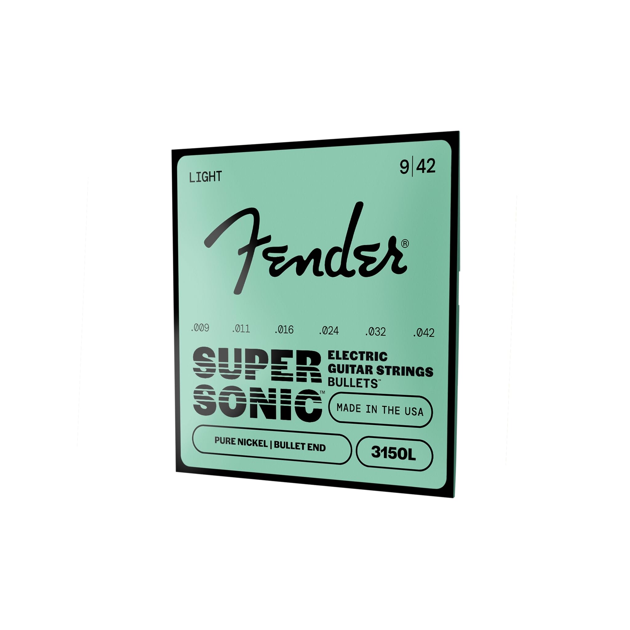 Fender Electric Guitar Strings – .09-.042
