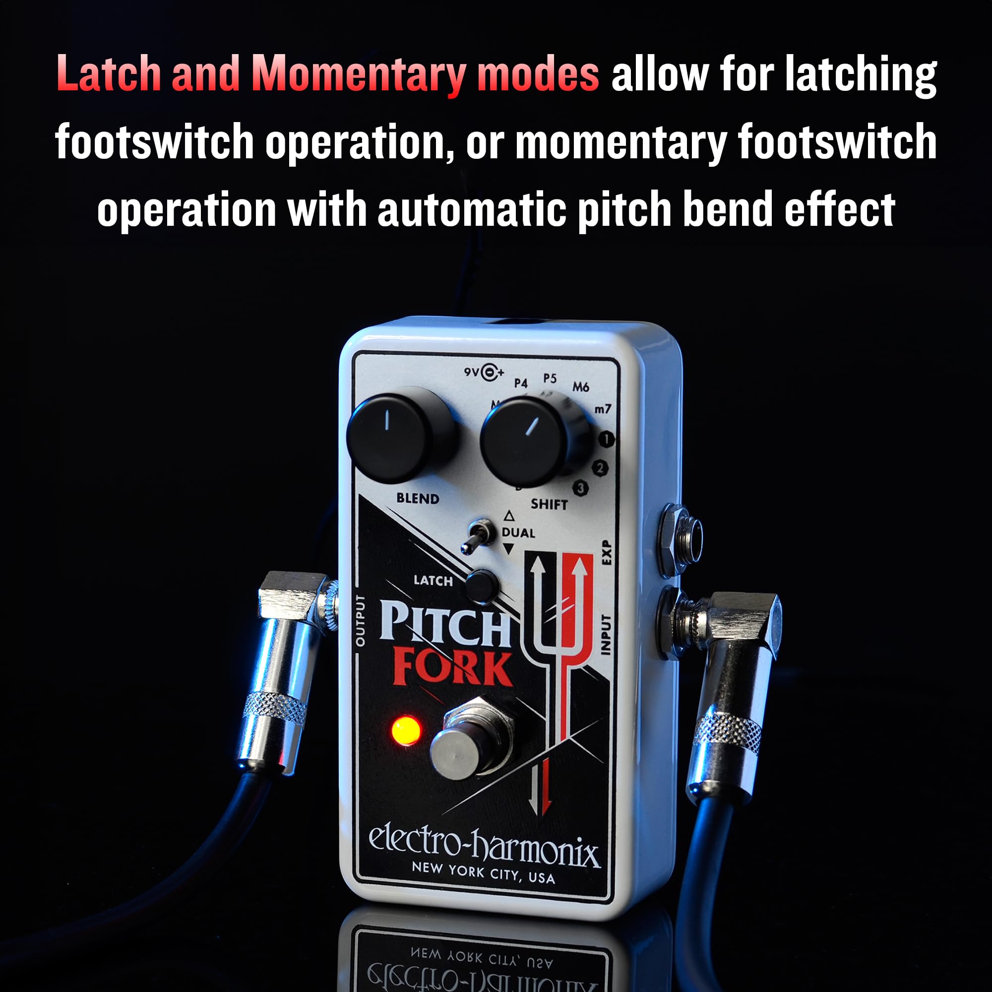 Electro-Harmonix Pitch Fork Polyphonic Pitch Shift Pedal