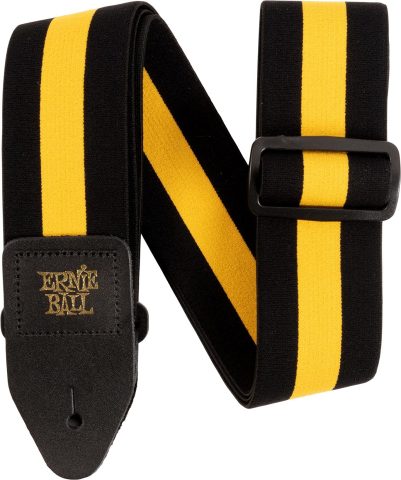 Ernie Ball Stretch Comfort Guitar Strap, Racer Yellow (P05328)