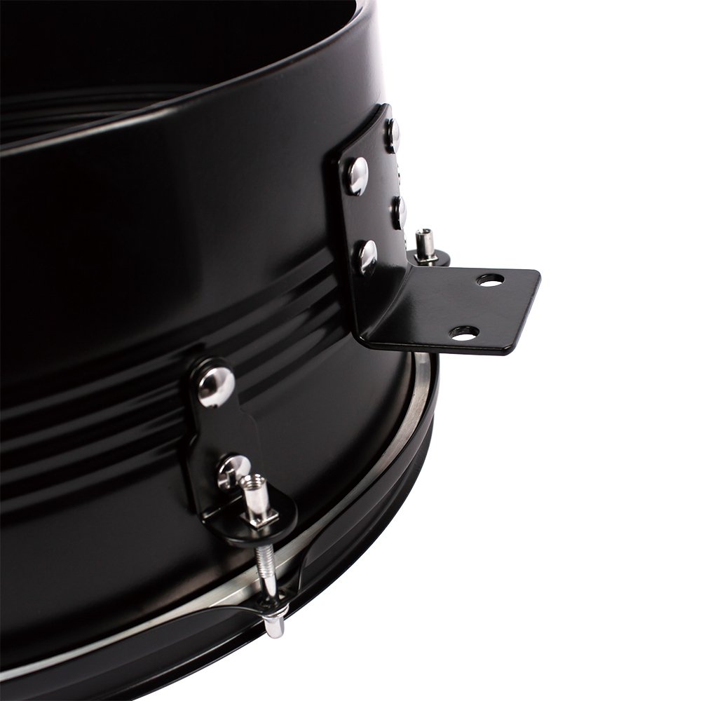 Ktaxon 13 Inch & 14 Inch Timbales Drum Set, Black