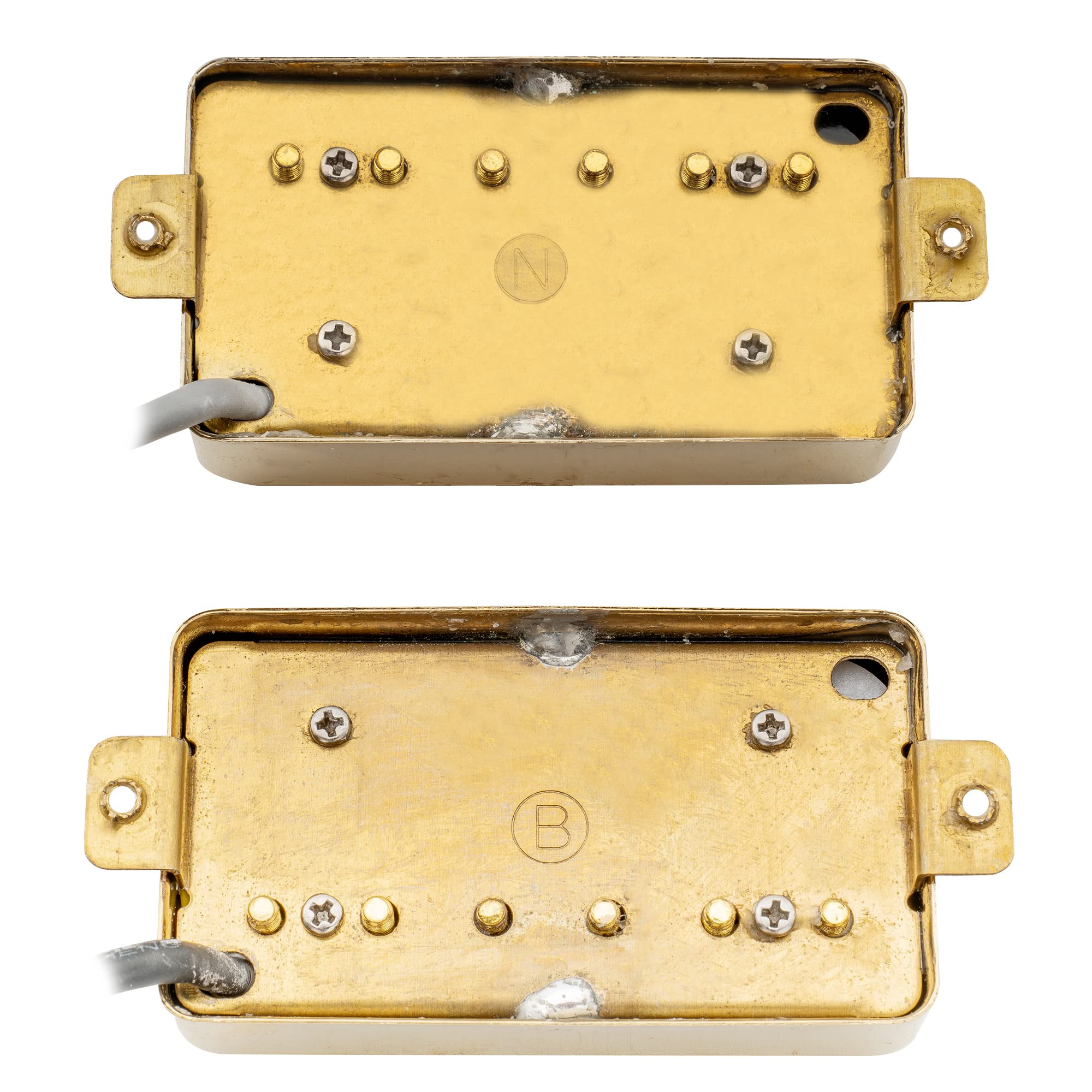 Wilkinson M Series Vintage Tone Alnico 5 Covered Humbucker Pickups Set Gold