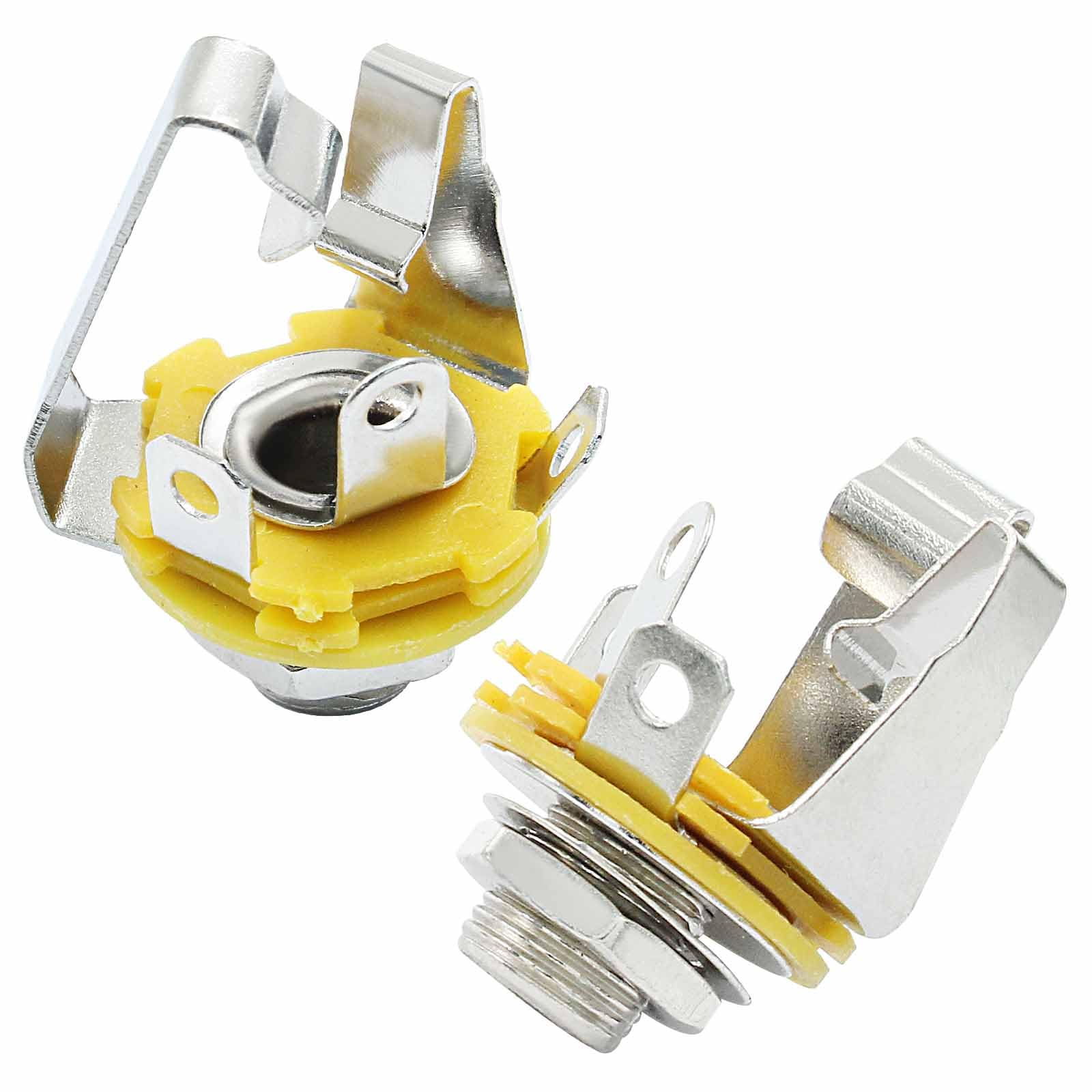 LifCratms 6.5mm (1/4inch) Guitar Input Jack, 12 Pack