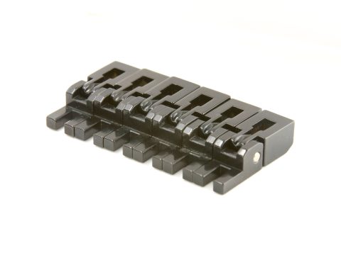 Floyd Rose Special Series Bridge Saddle Sets – Black, FRS2BSSB