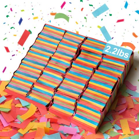 BriSunshine 2.2 lb Multicolor Confetti Paper (Pack of 1)