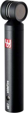 SE ELECTRONICS sE7 sideFire XLR Small Diaphragm Condenser Microphone with 90° Rotated Capsule – Professional Instrument Microphone for Drums & Guitar in Studio or on Stage – Music Recording Mic