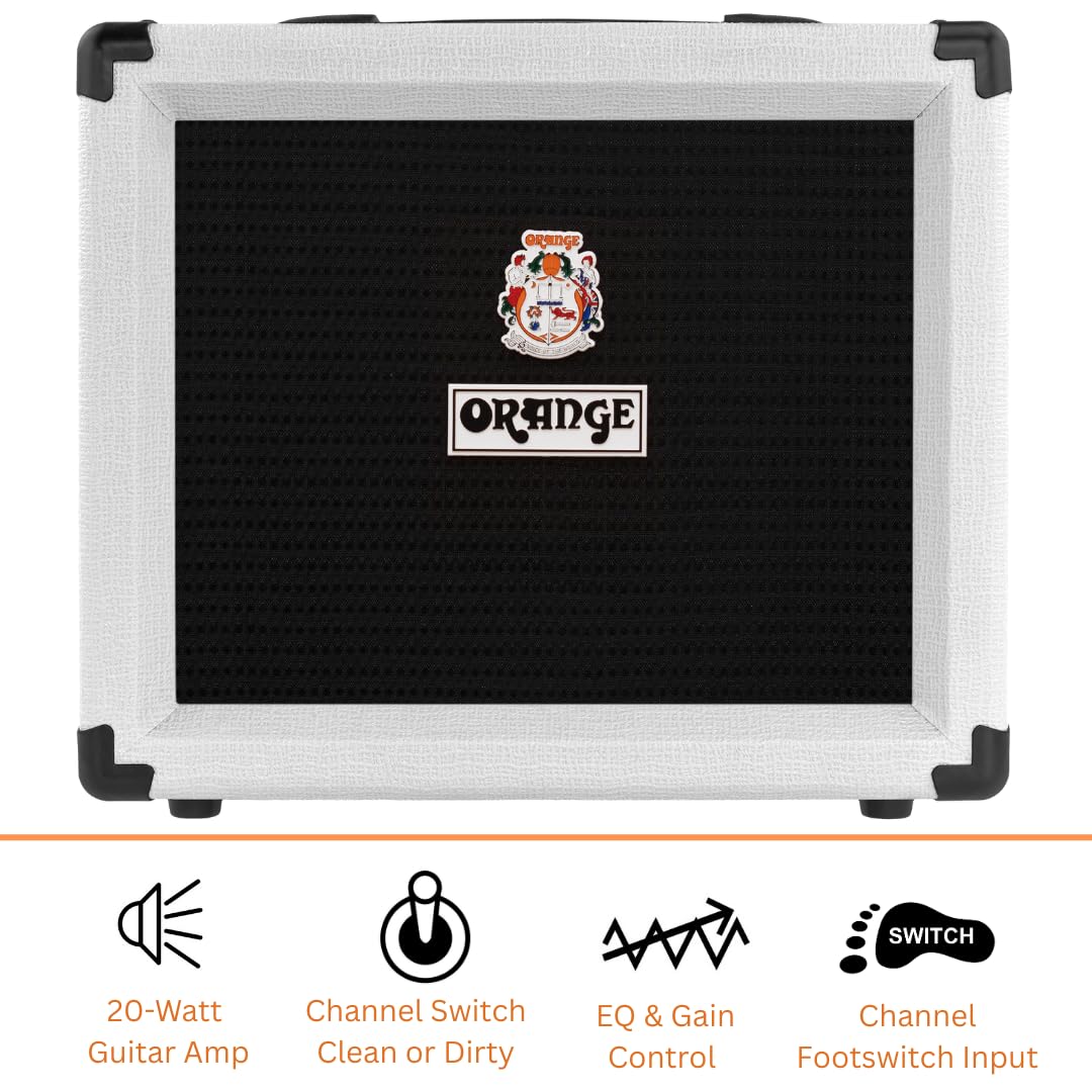 Orange Crush 20RT Orianthi Limited Edition 20 Watts, White