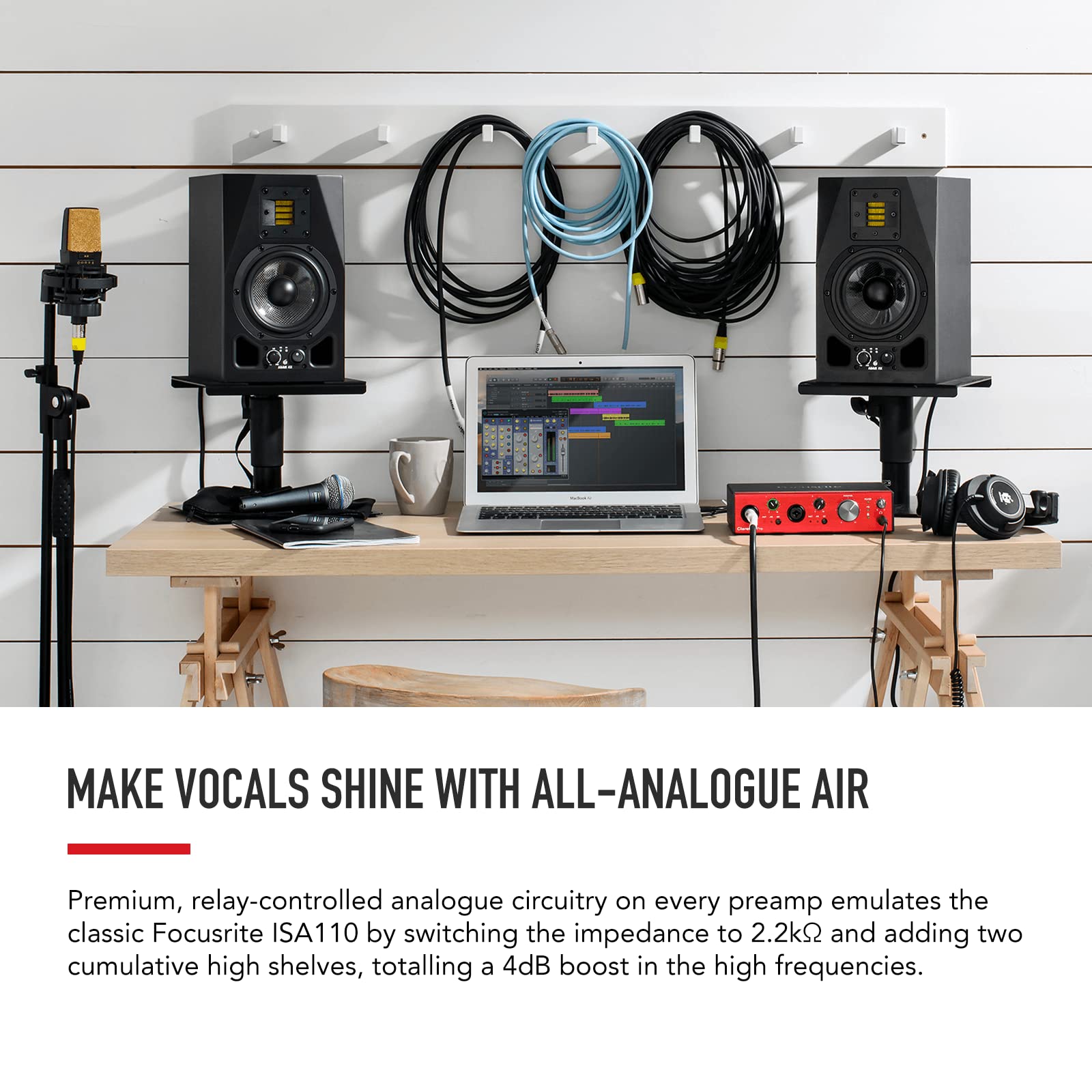 Focusrite Clarett+ 2Pre 10-In/4-Out USB-C Audio Interface