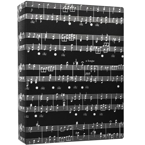 Sheet Music Folders Binder Music Choral Storage(Staff Notation, 1p)