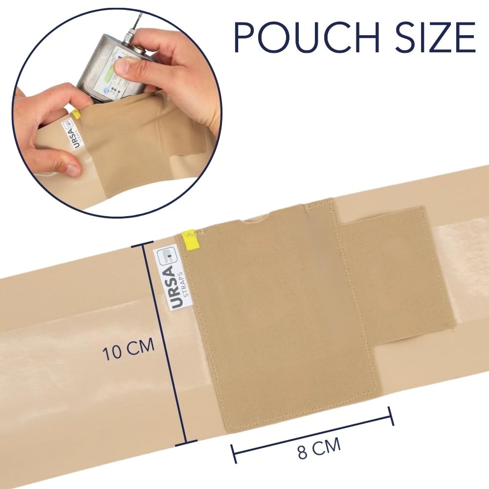 URSA Thigh Straps – Beige (Standard Pouch) 63 x 10cm