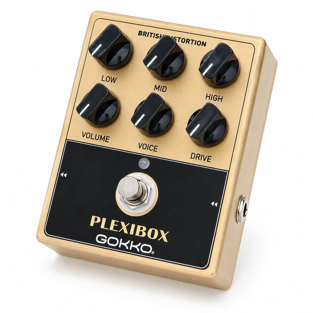 GOKKO GK-36 PLEXIBOX British Amp Simulator Overdrive Pedal