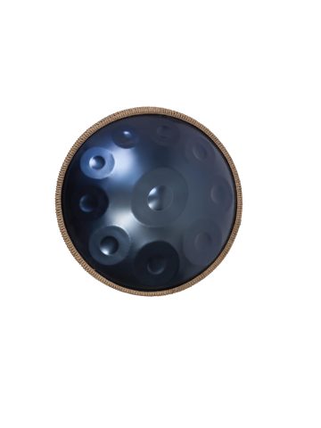 Sarospan Handpan Drum – 22-Inch 10-Note D Kurd 440Hz – Hand Tuning Handpan – Includes Soft Bag, Mallets, Stand, Note Stickers, Cleaning Cloth – Artist Performance Video