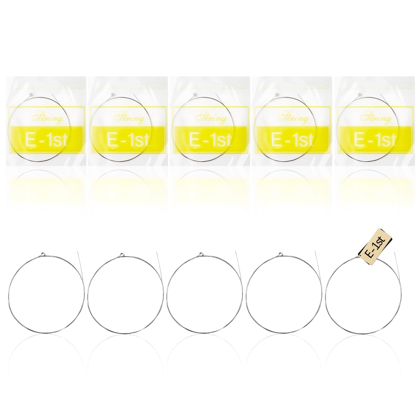 10PCS E-1st Acoustic Guitar, High E String Acoustic Guitar