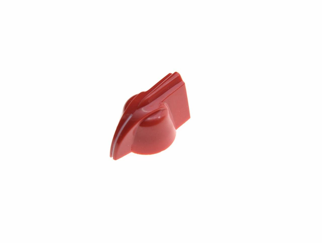 Dopro Pack of 12 Raised Vintage set screw Guitar AMP Chicken Head/Effect pointer Knob Red
