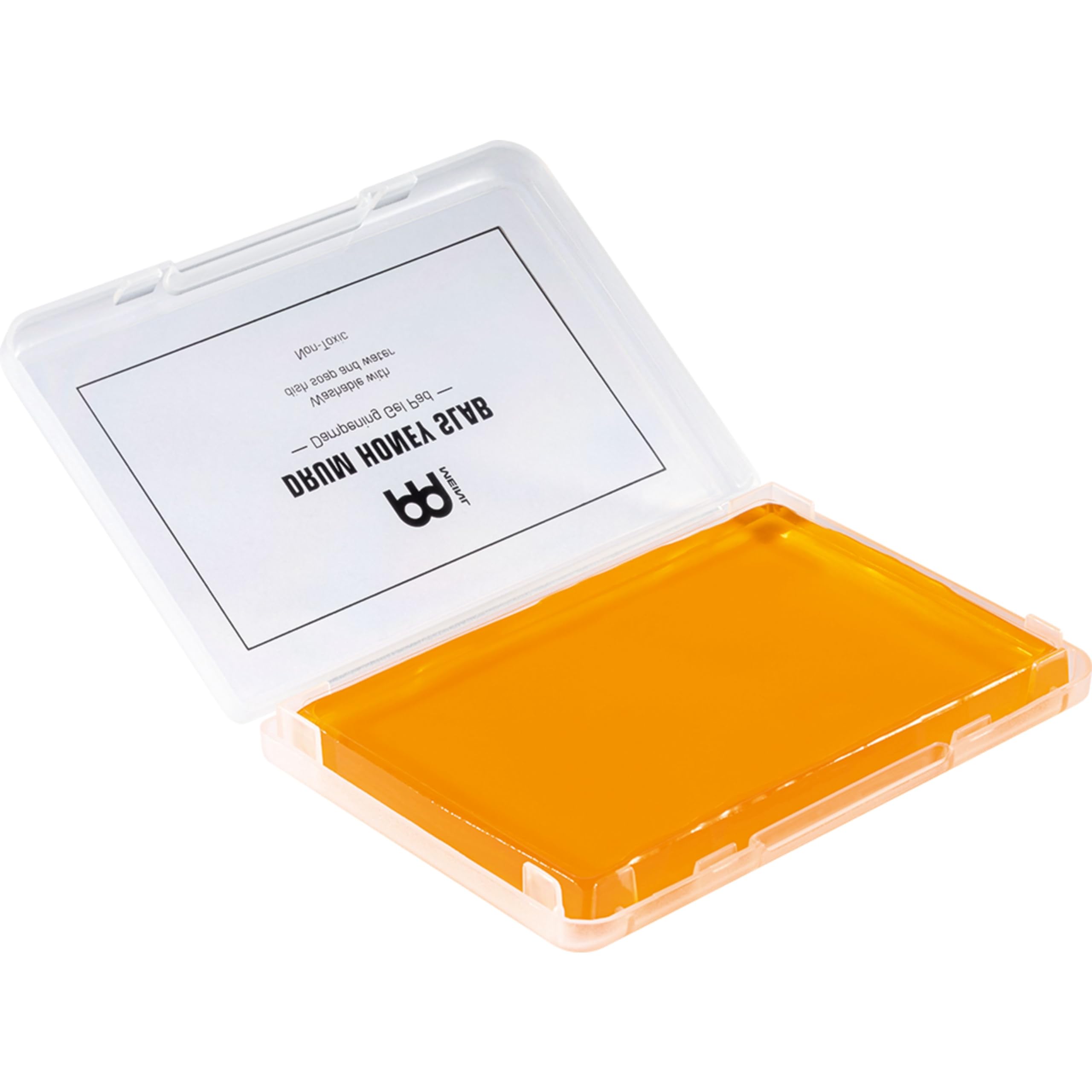 Drum Honey Slab Large Dampening Gel Pad, Includes Storage Container