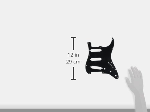 Fender Vintage-Style Pickguard, 60’s Stratocaster, 11-Hole – Black 3-Ply