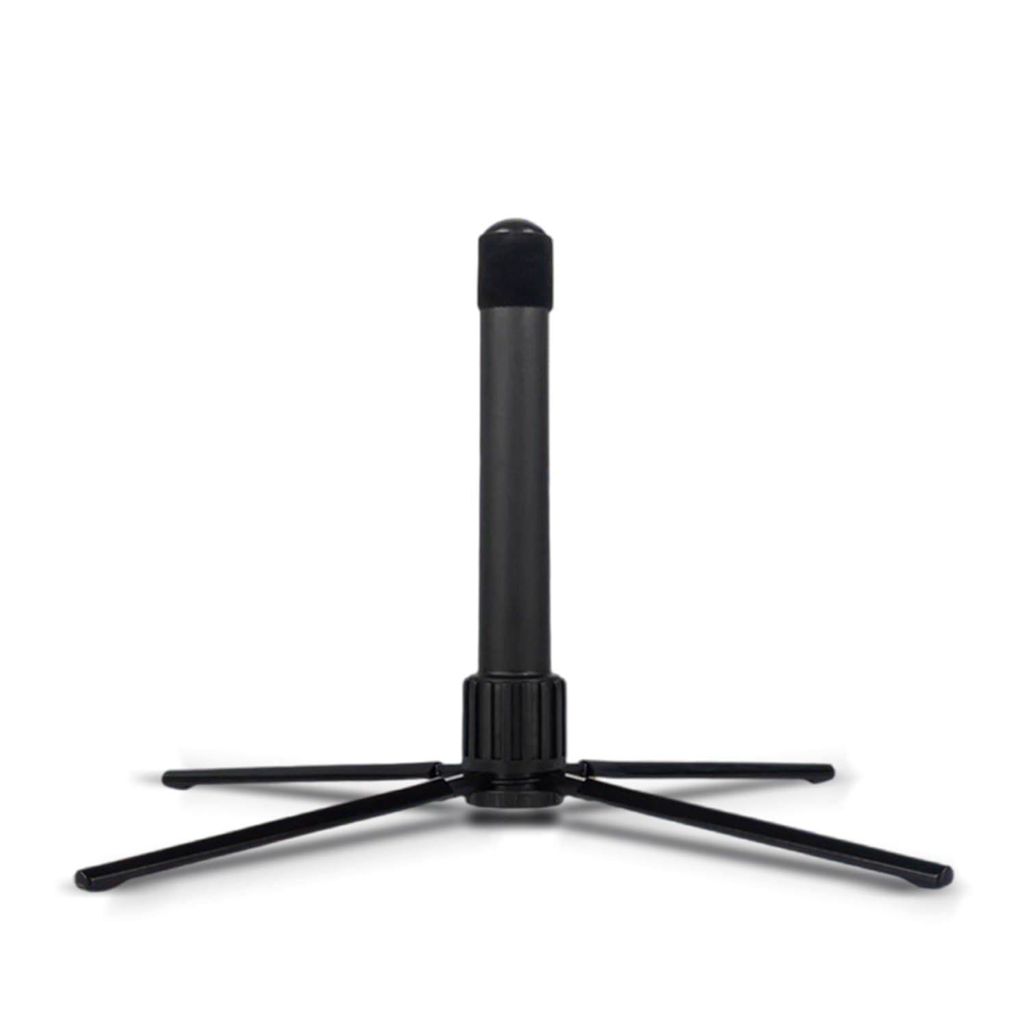 Dowite Flute Stand – Compact & Durable 4-Leg Design for Flute, Lightweight and Stable, Ideal for Home & On-the-Go Use