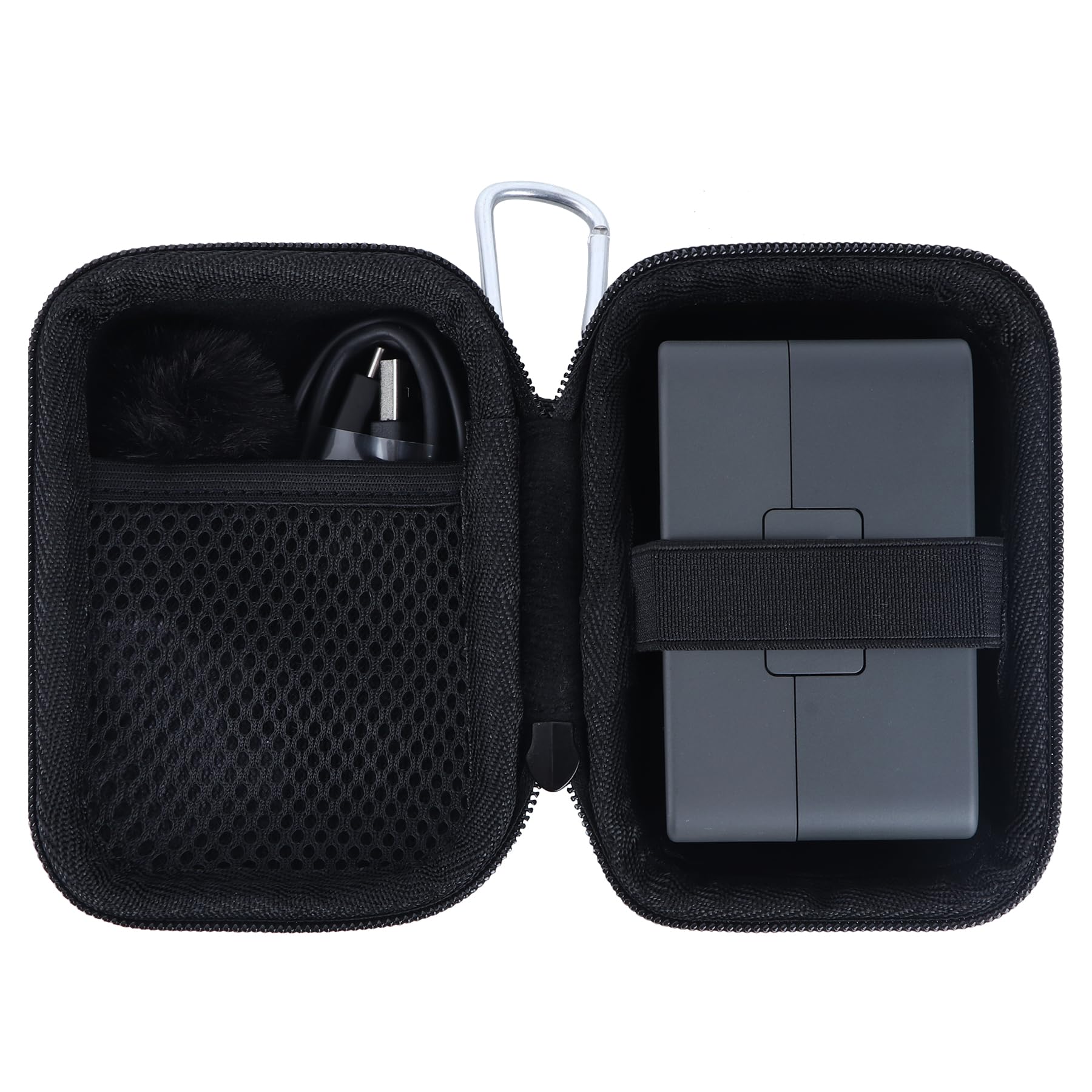 Lebakort Storage Case Compatible with DJI Mic Mini (2 TX + 1 RX + Charging Case) Wireless Lavalier Microphone (Storage Case for Charging Case)