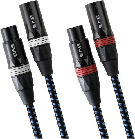SVS SoundPath Balanced XLR Audio Cable – 3.28 ft. (1m) – Pair