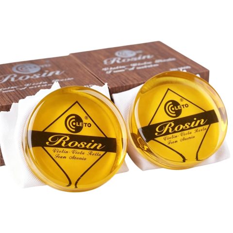 2- Pack Violin Rosin,Round Natural Rosin for Violin,Viola,Cello