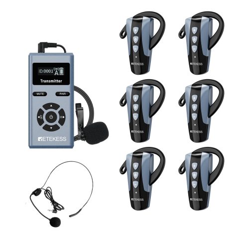 Retekess TT106S Assistive Listening System, Simultaneous Interpreting