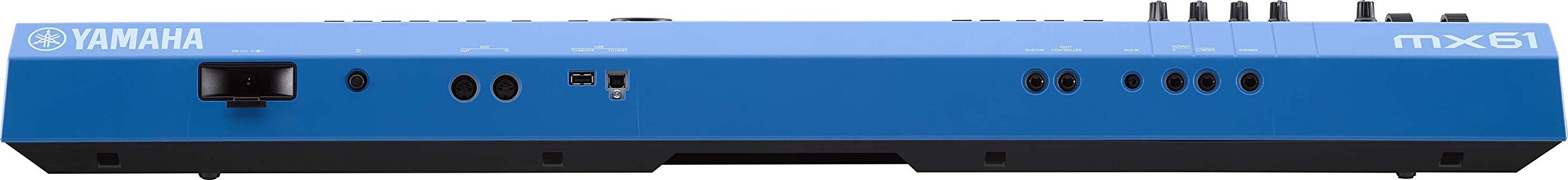 Yamaha MX61 Music Production Synthesizer, Blue
