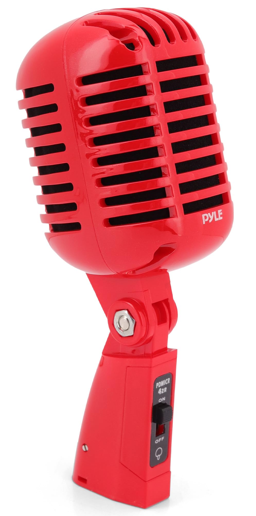Pyle Retro Dynamic Microphone | Vintage XLR Mic with Stand Mount