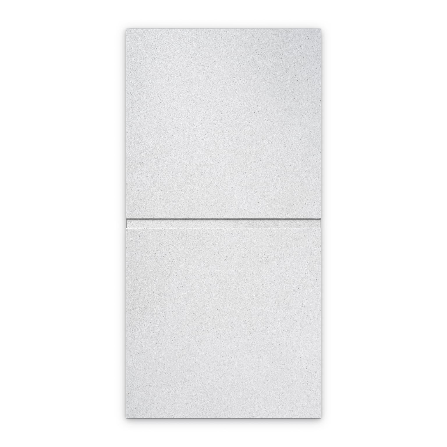Armstrong 2×4 Ceiling Tiles – 10 pcs White; Acoustic Ceilings for Suspended Ceiling Grid; Dune Second Look 2712