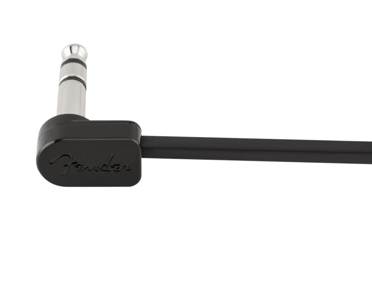 Fender Blockchain 16″ Patch Cable, Guitar Cable, Guitar Accessories, Stereo TRS, Straight/Angle