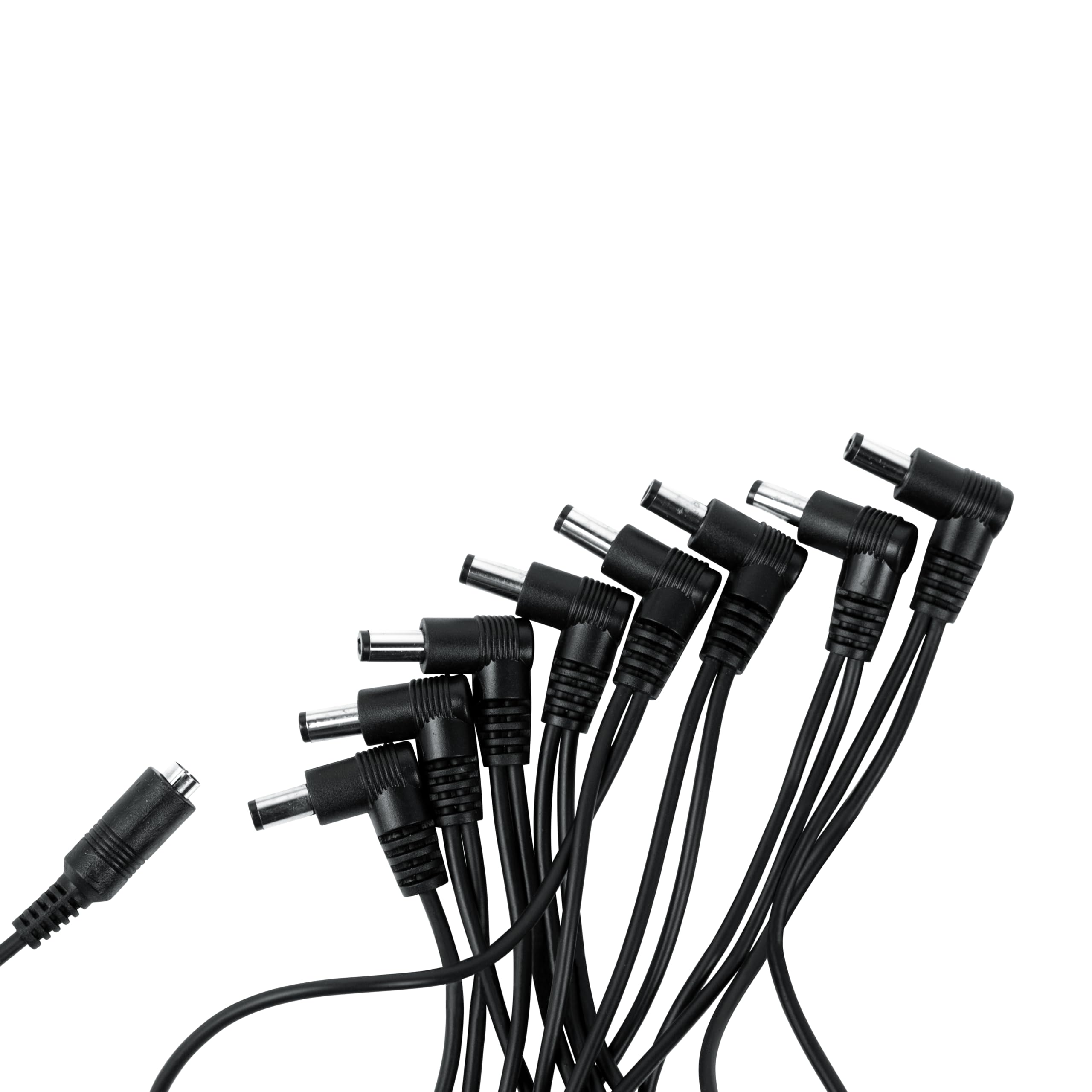 Gator Cases 8-Output Daisy Chain Power Adapter Cable with Female Input Barrel Plug (GTR-PWR-DC8F)