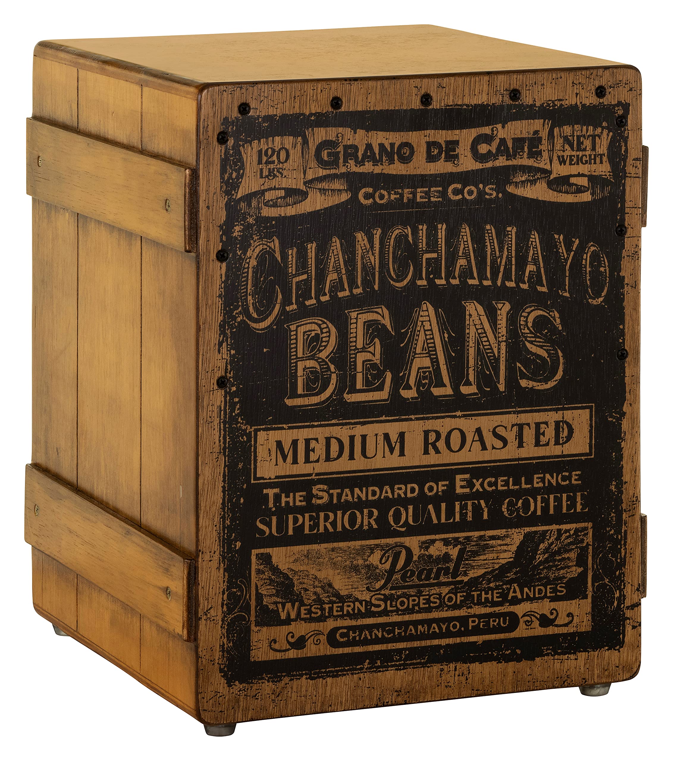 Pearl Primero Crate-style Cajon – Coffee Bean